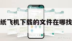 纸飞机下载的文件在哪找